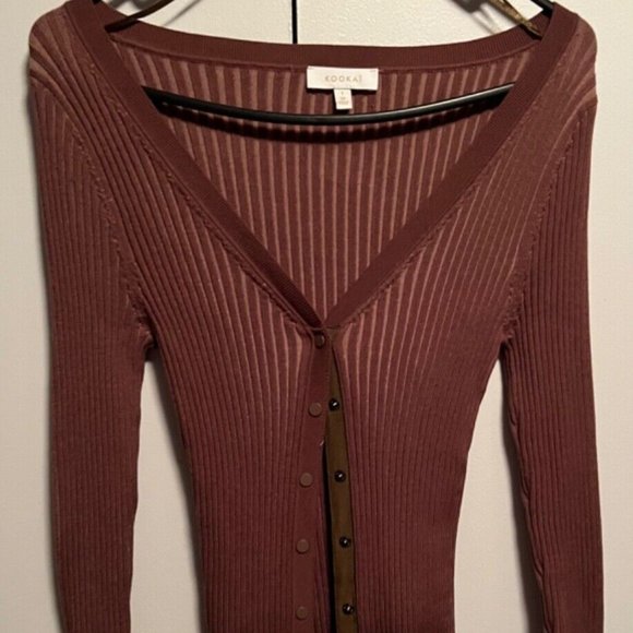 Kookai Dresses & Skirts - Kookai Sadie Button Midi Dress - Size 1 (38) / Coco